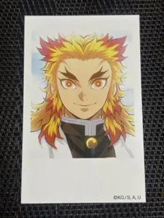 鬼滅の刃 ufotable 柱カフェ 無限列車 チェキ風ブロマイド 煉獄杏寿郎