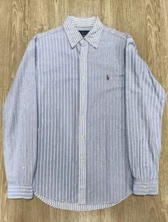 【着用数回】ポロ ラルフローレン オックスフォード ファン シャツ S 美品のサムネイル