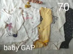 値下げ！美品**babygap　GAP　ロンパース**70