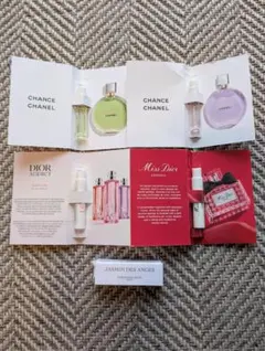 CHANEL・DIOR 香水サンプルセット