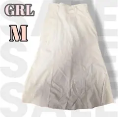 ベルト付き フレアスカート／ロングスカート