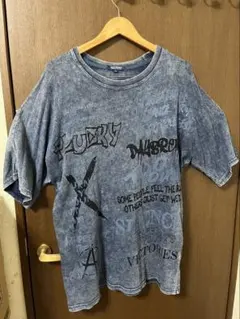 Tシャツ L デニムブルー