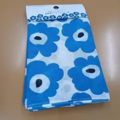 手ぬぐい風タオル 北欧プリティフラワー柄