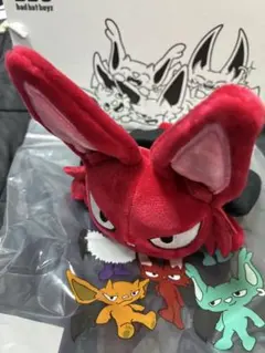 ビューティービースト ダークナイト リストバンド うさぎ 兎　刺繍 ビューティービースト ダークナイト リストバンド うさぎ 兎刺繍