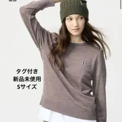 タグ付き新品未使用　ユニクロ アニヤハインドマーチ メリノクルーネックセーター