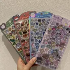 うるちゅるポップシール ４枚セット 正規品 ボンボンドロップシール