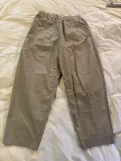 ベージュ カジュアルパンツ GU Sサイズ