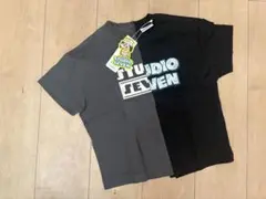 GU STUDIO SEVEN バイカラーTシャツ 120cm 新品のサムネイル