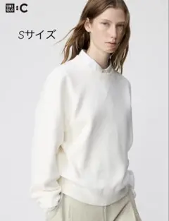 UNIQLO スムースコットンクルーネックセーター Sサイズ