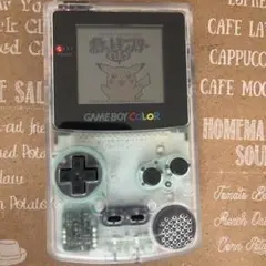 美品］ゲームボーイカラー GAMEBOY 本体　クリアGBC