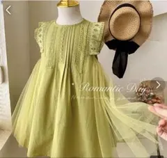 【新品】女の子 フォーマル キッズドレス セレモニー　ワンピース120