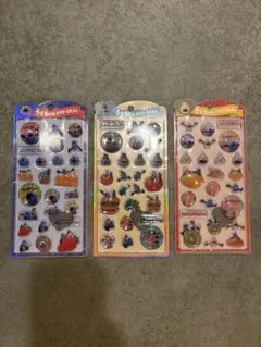 パペットスンスン うるちゅるポップシール3種