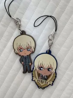 降谷零　安室透　ラバーストラップセット　カプセルトイ