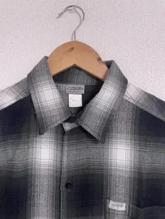 【CALTOP】ネルシャツ オンブレチェック M