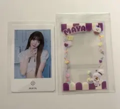 NiziU マヤ LOVELINE フォトカード オンラインくじ フォトスリーブ