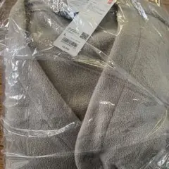 ユニクロ　ニードルズ　ベージュ フリースカーディガン　Lサイズ