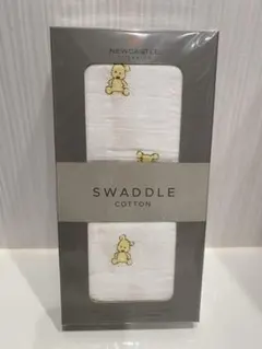 NEWCASTLE SWADDLE 100%コットンおくるみ　テディベア　くま