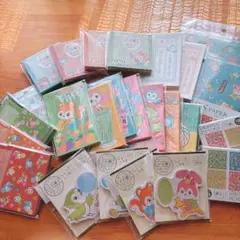 レトロ横丁　レトロアニマル　メモ　付箋　折り紙　ぷち袋　紙モノ　昭和レトロポップ