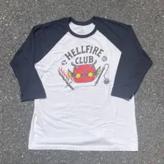 し*ち様 Hot Topic HELLFIRE CLUB ラグラン XLのサムネイル