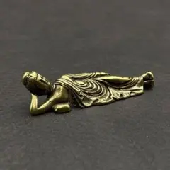 真鍮 置物 アンティーク ヴィンテージ ハンドメイド 大仏 仏様26
