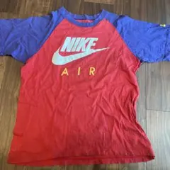 NIKE ロゴ Tシャツ レッド/パープル