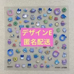 【匿名配送】たまごっち ネイルシールコレクション デザインE