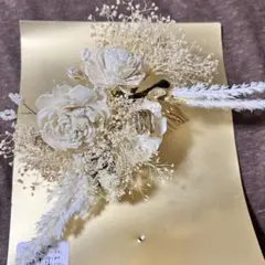 に*こ様 髪飾り 白