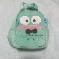 サンリオキャラクターズ　ほっこりブラウンふわふわバッグ　ハンギョドン