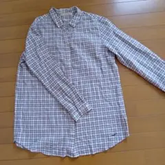 CROCODILE チェック柄 長袖シャツ