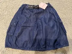 専用！新品　メゾピアノ　デニムスカート　140㎝