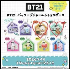 BT21 パッケージチャーム RJ&shooky 2点セット②