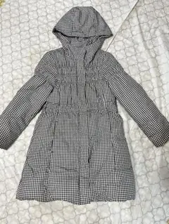 お正月値下げ！UNIQLO ダウンコート チェック　ロング丈