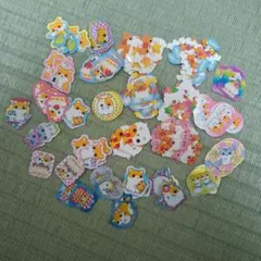 【平成レトロ】ハムスター フレークシール