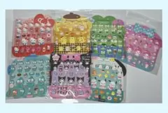 【本日のみ❗】7枚セット　サンリオ　３D立体　マシュマロステッカー
