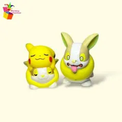 ポケモンキッズ（ピカチュウ &ワンパチ　ワンパチ）指人形 フィギュア