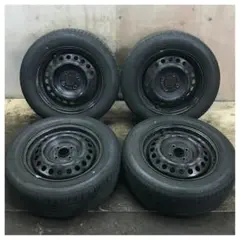 エブリーに履いてた6J×15インチ スチールホイール タイヤ 4本セット