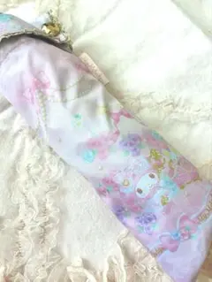 マイメロ マイメロディ 折り畳み傘 折りたたみ傘 晴雨兼用 UV加工 遮光