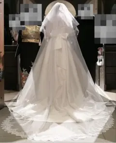 ウエディングベール　ロング