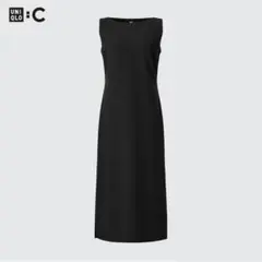 【UNIQLO C】クレープジャージーワンピース/ノースリーブ