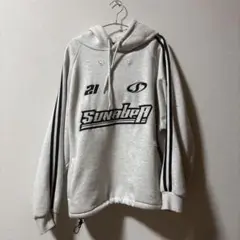 SNAP CLUB パーカー グレー M