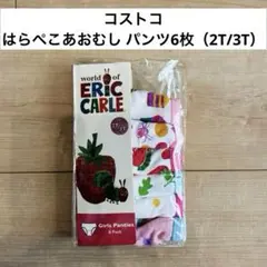 コストコ はらぺこあおむし 女の子用下着（パンツ ）6枚 27/3Tサイズ