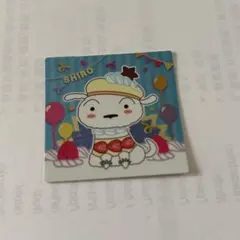 チョコビ　シール　クレヨンしんちゃん　シロ　キラキラ レアのサムネイル