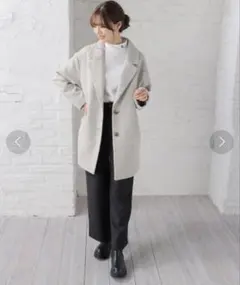 Honeys テーラードコート(ベージュ)