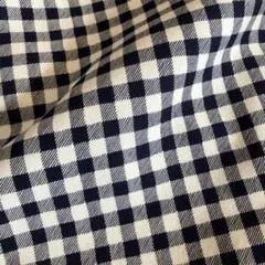 チェックダンボールニット