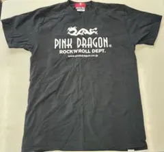 CREAM SODA PINK DRAGON Tシャツ Lサイズ　ブラックのサムネイル