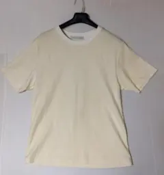 nano universe 半袖Tシャツ クリーム L コットン100%