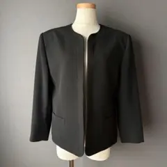 SOCIAL ソシアル フォーマル ノーカラージャケット 13号 XL 冠婚葬祭