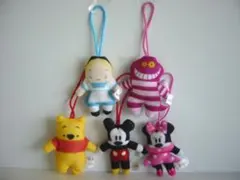 ♯Hra07KZディズニーPook a Loozプチふわフレンズマスコット5種