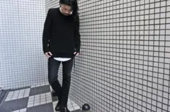 Sサイズ askyy SPIRAL SEAM KNIT ニット