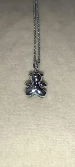 クマ型ペンダントネックレス